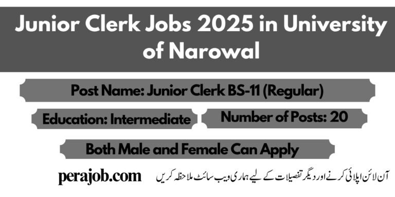 Junior Clerk Jobs 2025
